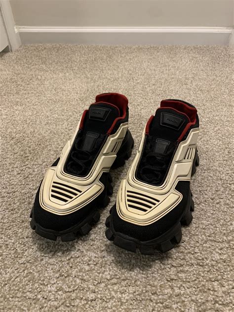 prada cloudbust laces|prada cloudbust thunder black.